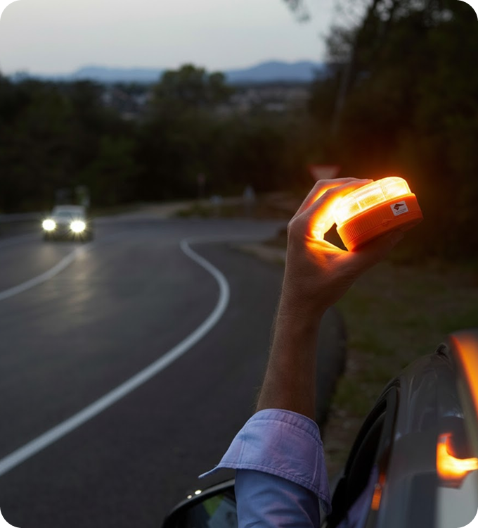 ¿Qué son las balizas V16 homologadas por la DGT?