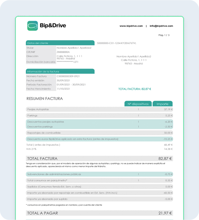 Gestión de facturación fácil y centralizada