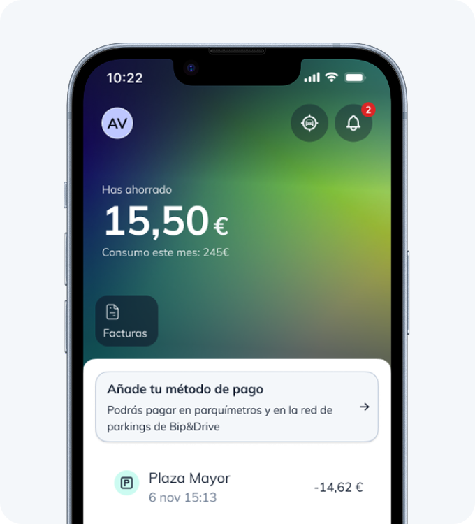 La App del conductor
