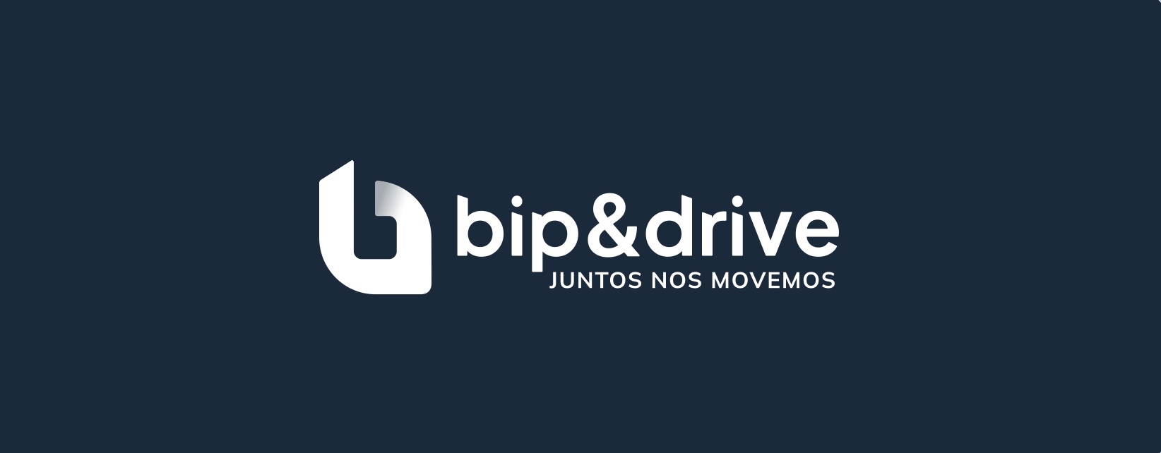 Logotipo Bip&Drive sobre fondo Gray 900